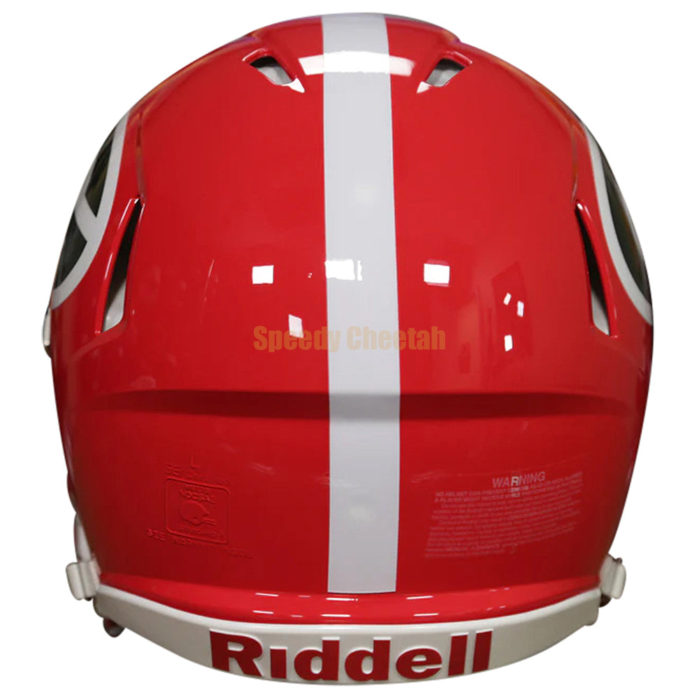 georgia motorcycle helmet Georgia Bulldogs Riddell Speed Full Size Authentic Football Helmet