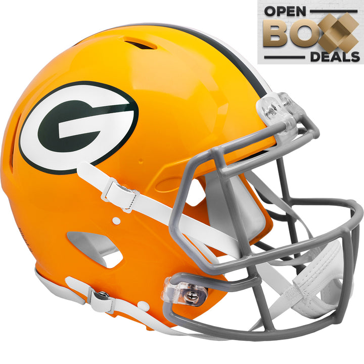Green Bay Packers Riddell Speed Authentic Helmet - Throwback 1961-1979 - OPEN BOX