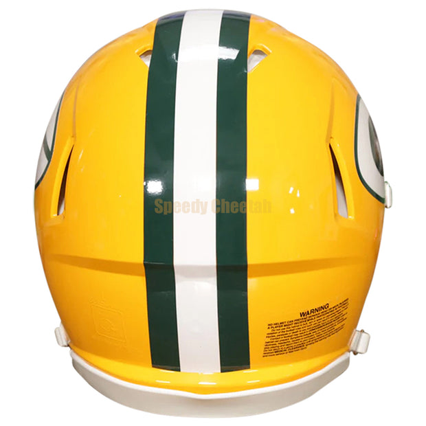 Green Bay Packers Riddell Speed Authentic Helmet - Throwback 1961-1979