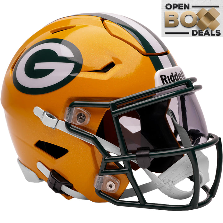 Green Bay Packers Riddell SpeedFlex Mid-Size MIDI Helmet - OPEN BOX
