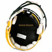 Green Bay Packers Riddell Speed Replica Helmet Inside View