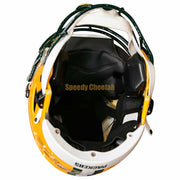 Green Bay Packers Riddell SpeedFlex Authentic Helmet Inside View