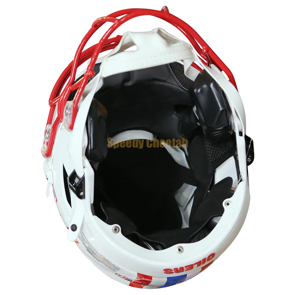 houston oilers helmet speedflex Warren Moon Signed Full Size Authenic HOF 06 BAS this collectible Speed Replica football helmet is made specifically for fans Kenny Houston Autographed "HOF 86"