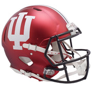 Indiana Hoosiers Riddell Speed Authentic Helmet - Anodized Crimson