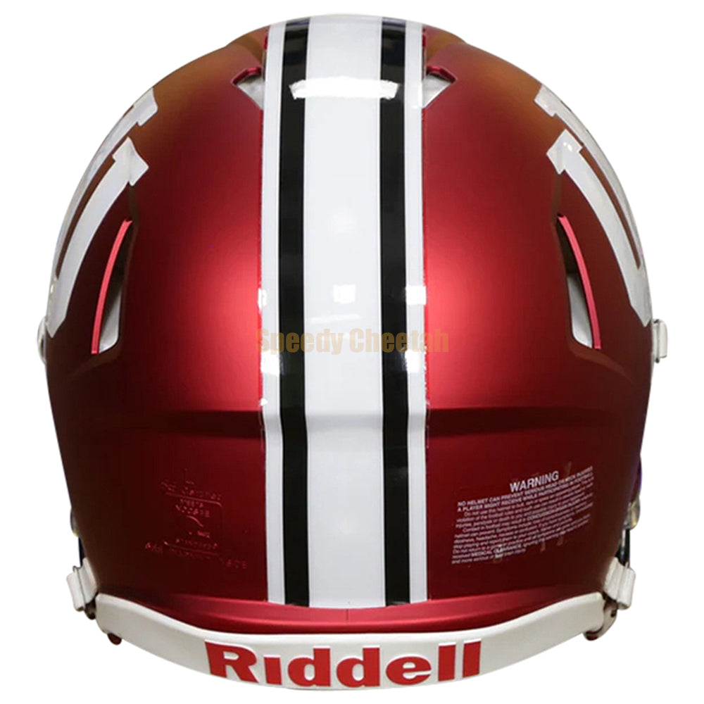 Indiana Hoosiers Riddell Speed Authentic Helmet - Crimson 2023