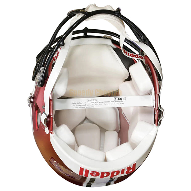 Indiana Hoosiers Riddell Speed Authentic Helmet - Anodized Crimson