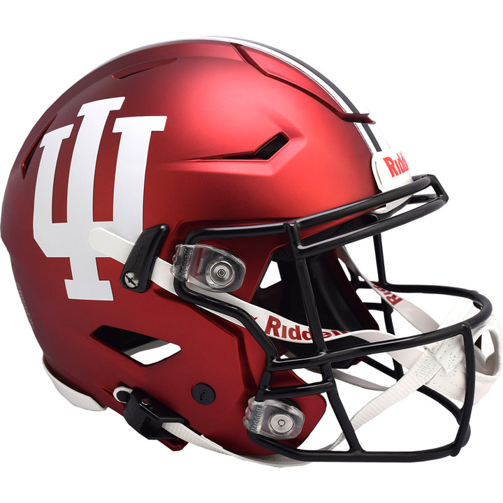 Indiana Hoosiers Riddell SpeedFlex Authentic Helmet - Crimson 2023