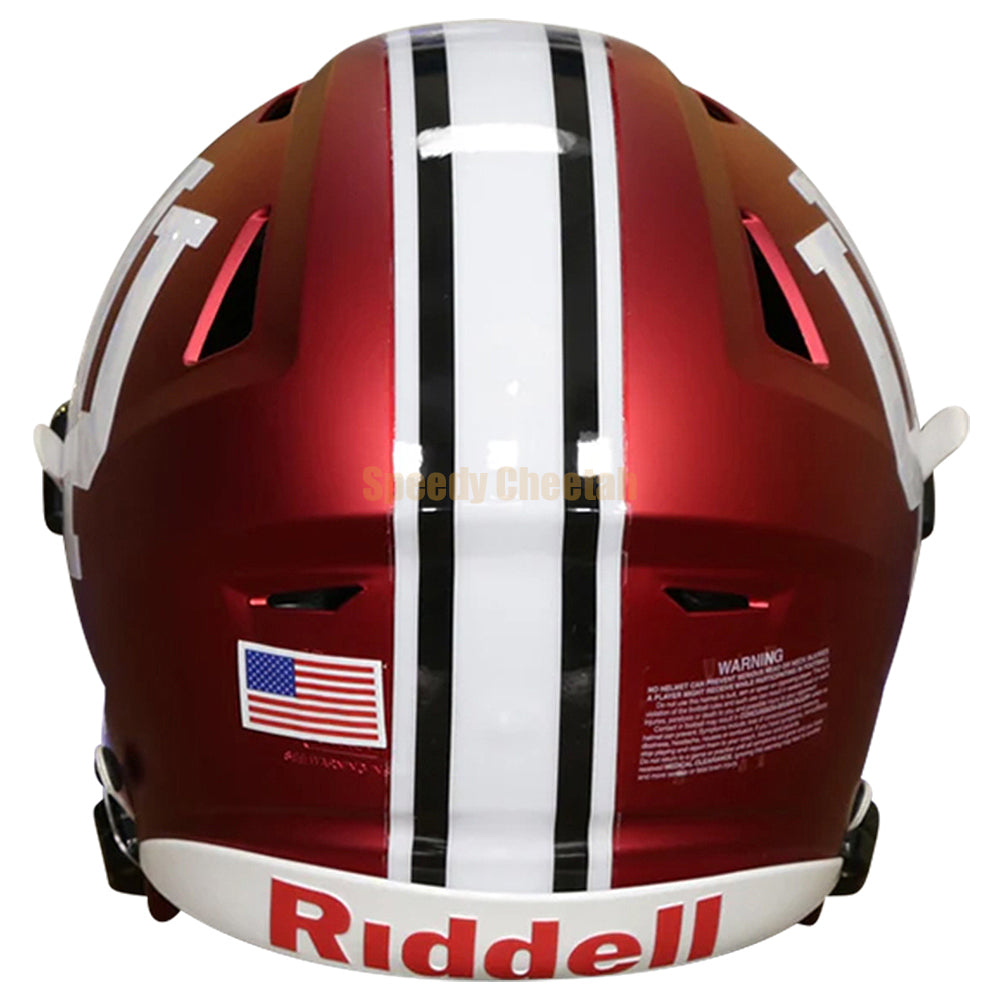 Indiana Hoosiers Riddell SpeedFlex Authentic Helmet - Crimson 2023