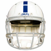 Indianapolis Colts Riddell Speed Replica Helmet Front View