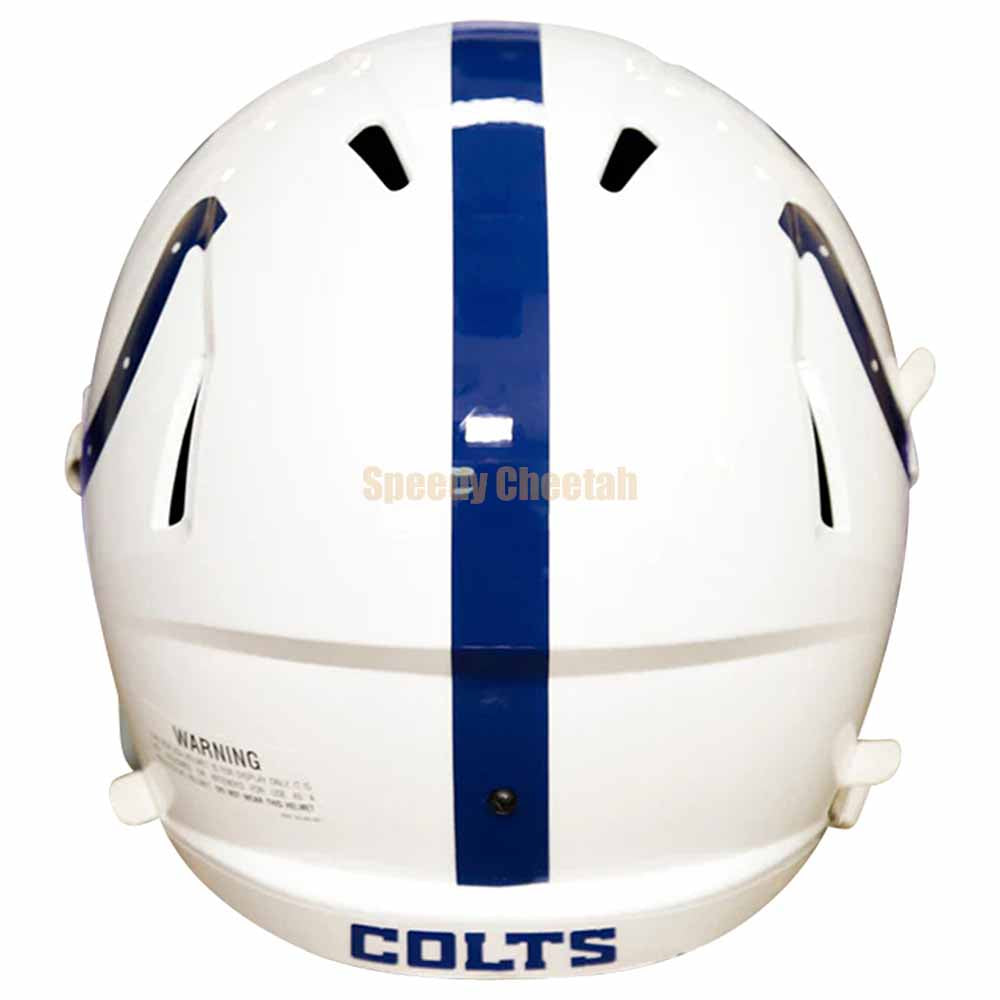 Indianapolis Colts Riddell Speed Replica Helmet – The Speedy Cheetah