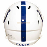 Indianapolis Colts Riddell Speed Replica Helmet Side View