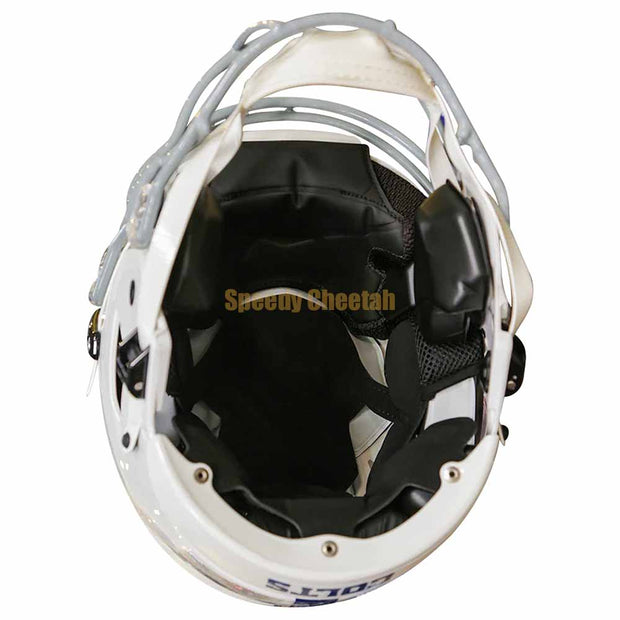 Indianapolis Colts Riddell SpeedFlex Authentic Helmet Inside View