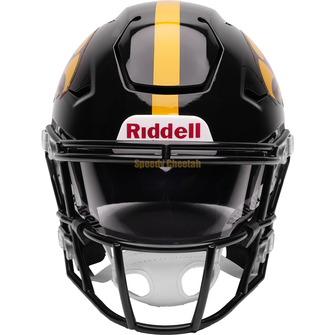 cool football helmets from iowa park texas Iowa Hawkeyes Riddell SpeedFlex Mid-Size MIDI Helmet – The Speedy Cheetah