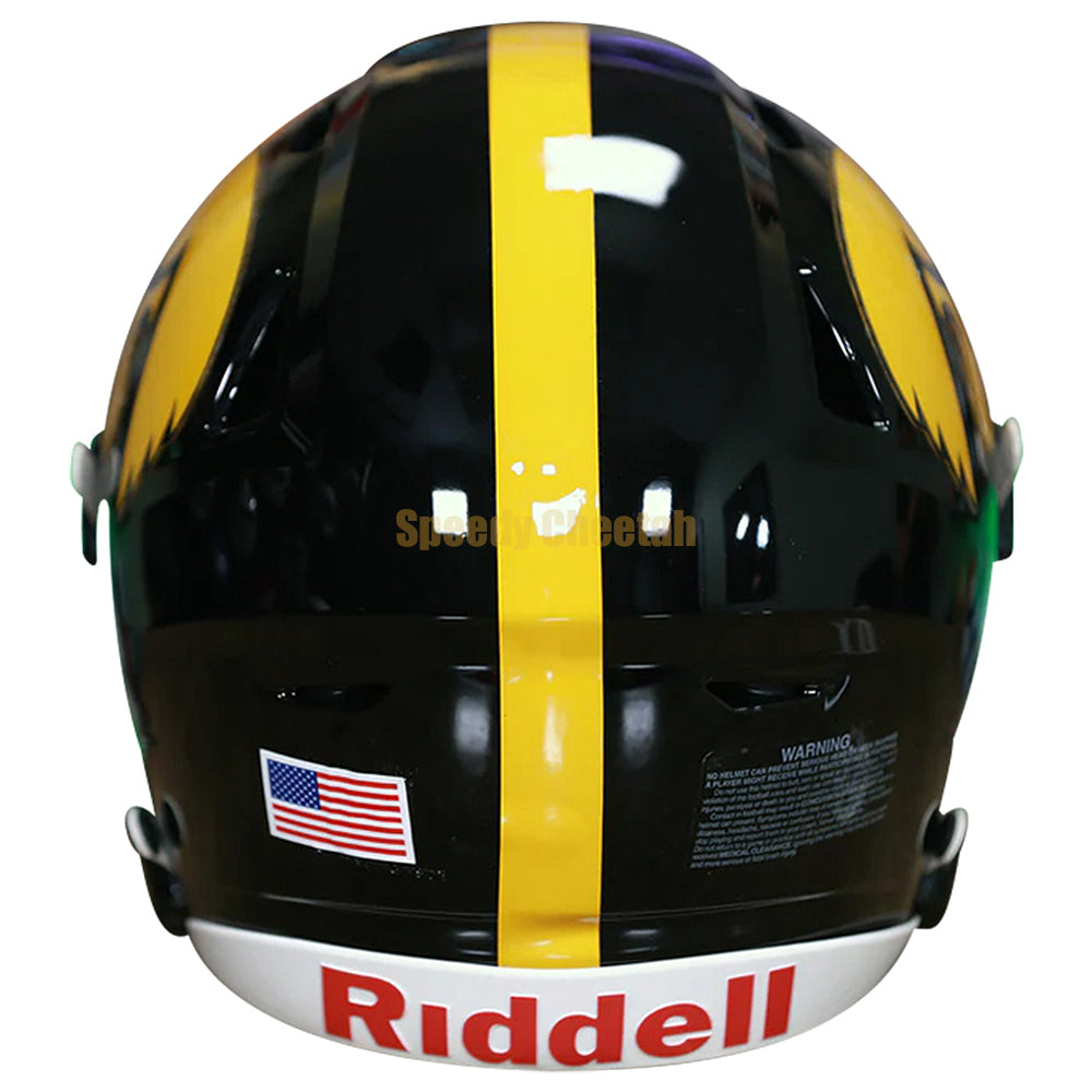Iowa Hawkeyes Riddell SpeedFlex Authentic Football Helmet – The Speedy Cheetah