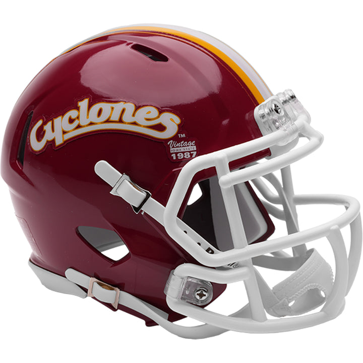 Iowa State Cyclones Riddell Speed Mini Helmet - Red Script