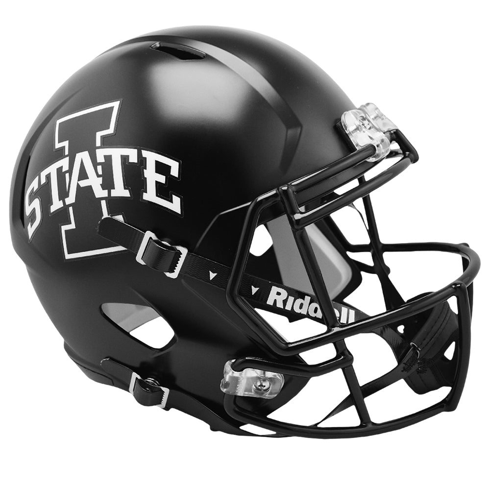 afn on iowa's football helmet Iowa State Cyclones College Collectible Mini Based on one of the most popular on Lot Detail - 1985 circa