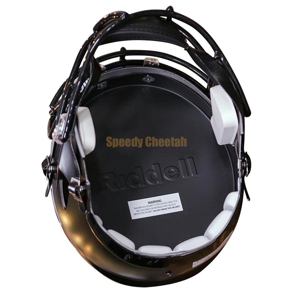 Northwestern Wildcats Riddell Speed Replica Helmet - Thumbnail 4