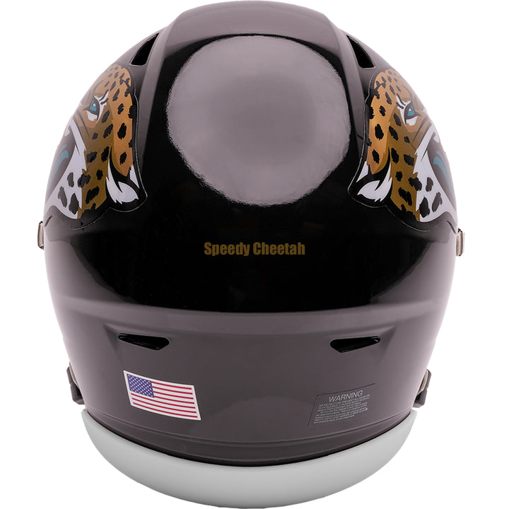 Jacksonville Jaguars Riddell SpeedFlex Mid-Size MIDI Helmet