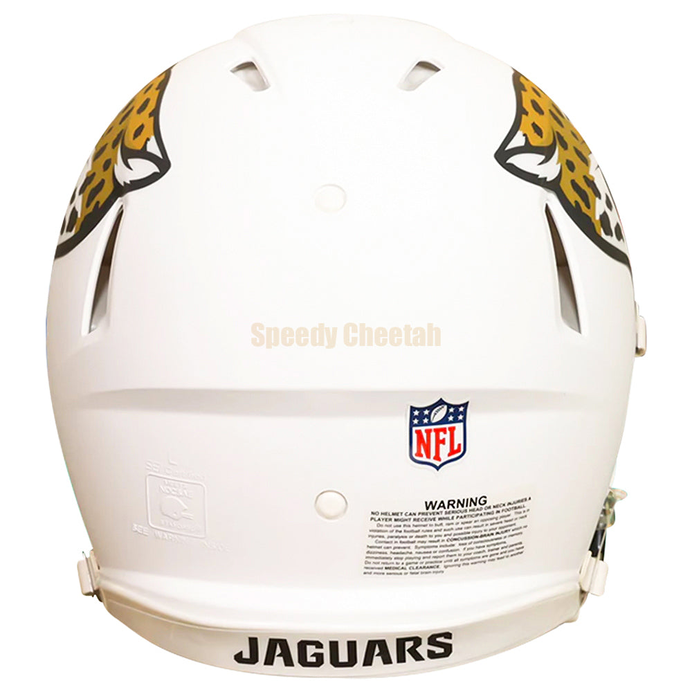 Jacksonville Jaguars Riddell Speed Authentic Helmet - White Alternate 2024