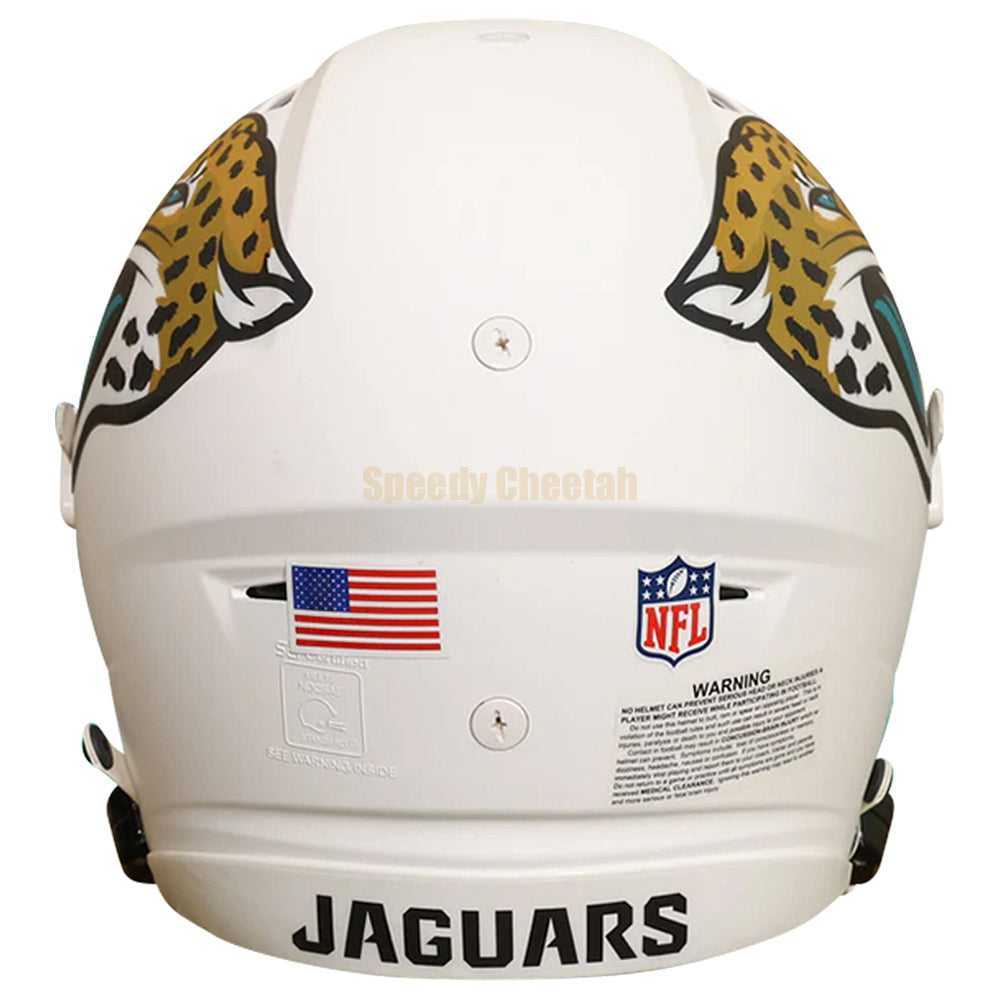 Jacksonville Jaguars Riddell SpeedFlex Authentic Helmet - White Alternate 2024