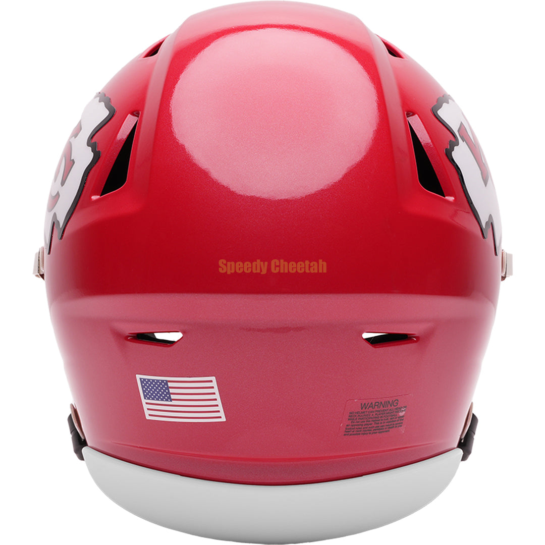 cifsf football helmet Kansas City Chiefs Riddell SpeedFlex Mid-Size MIDI Helmet – The Speedy Cheetah