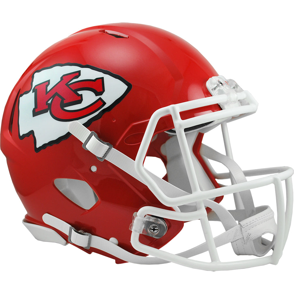 Kansas City Chiefs Helmet Riddell Authentic Full Size Speed