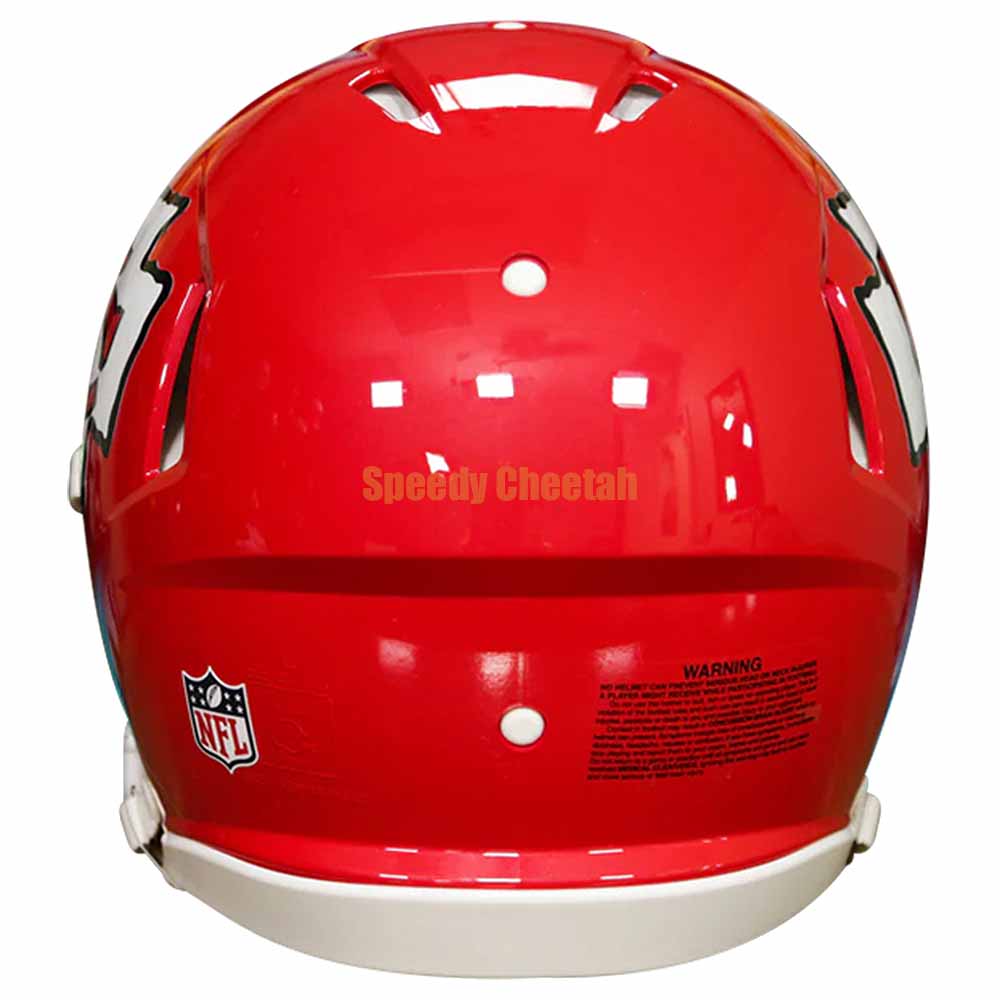 city chiefs football helmet Kansas City Chiefs Riddell Speed Authentic Helmet – The Speedy Cheetah