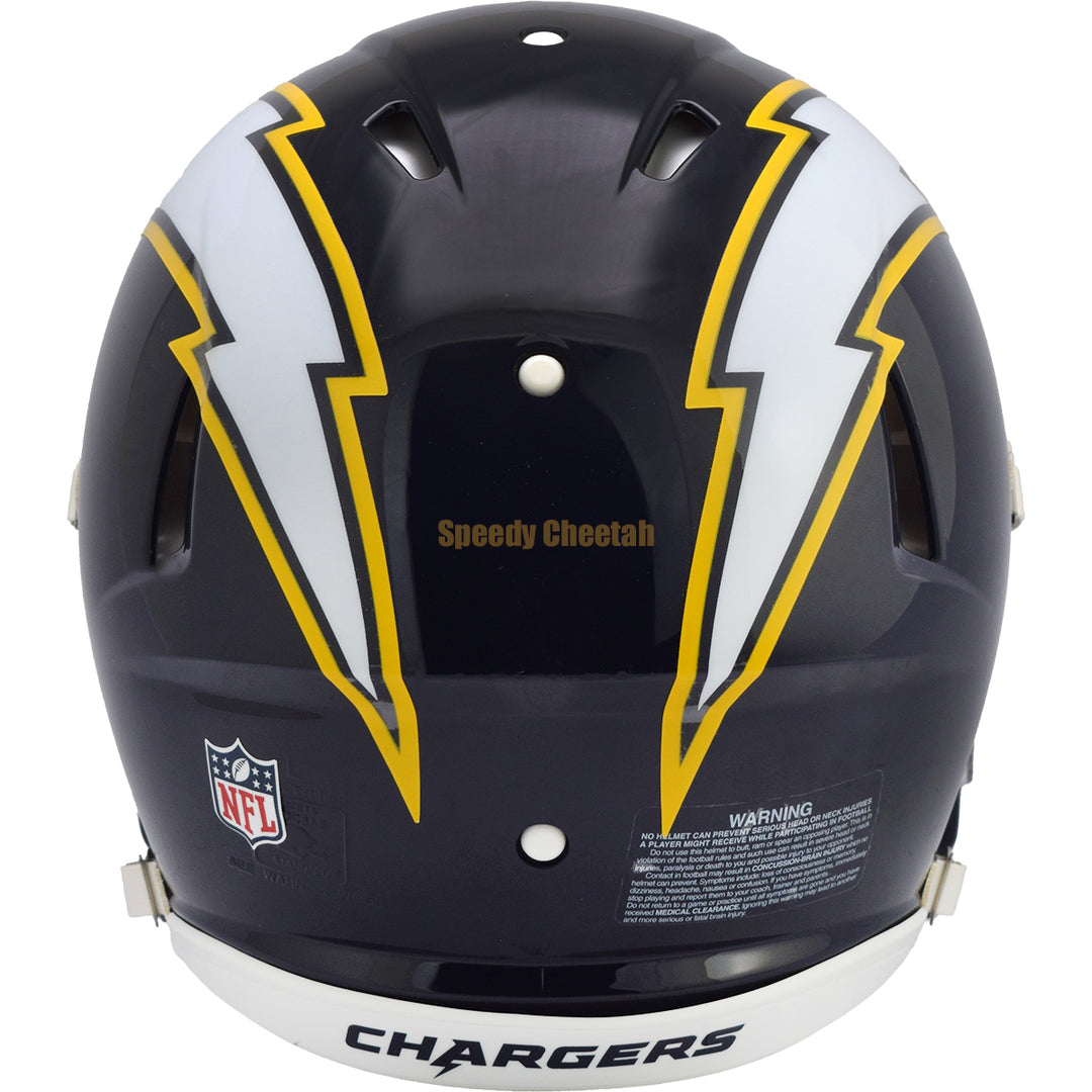 LA Chargers Riddell Speed Authentic Helmet - Navy Alternate 2025