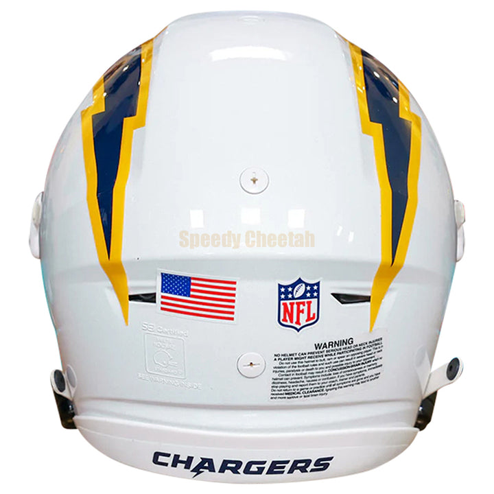 LA Chargers Riddell SpeedFlex Authentic Helmet - Navy Color Rush