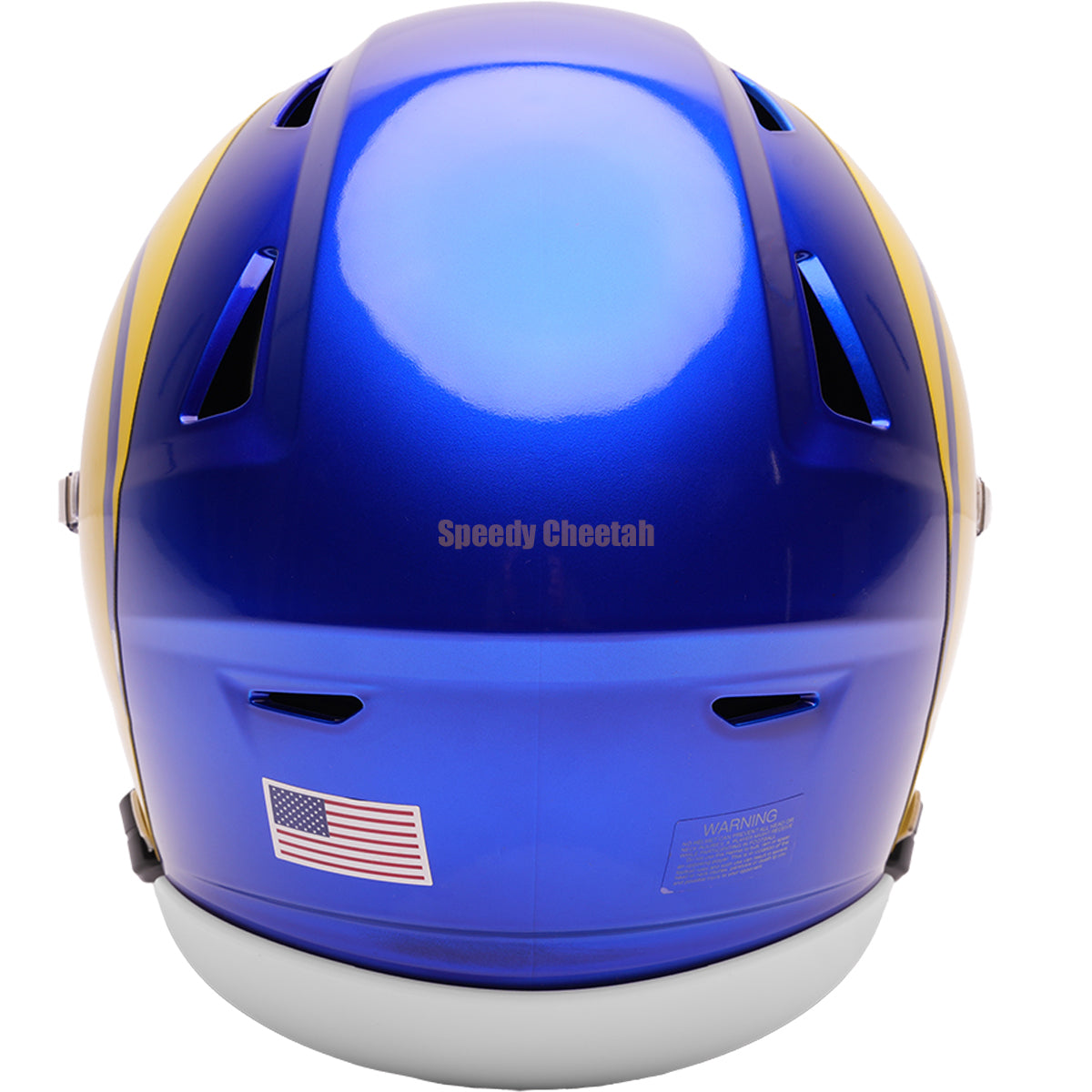 LA Rams Riddell SpeedFlex Mid-Size MIDI Helmet – The Speedy Cheetah