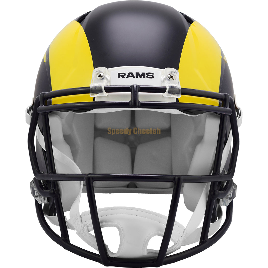 LA Rams Riddell Speed Authentic Helmet - Rivalries 2025