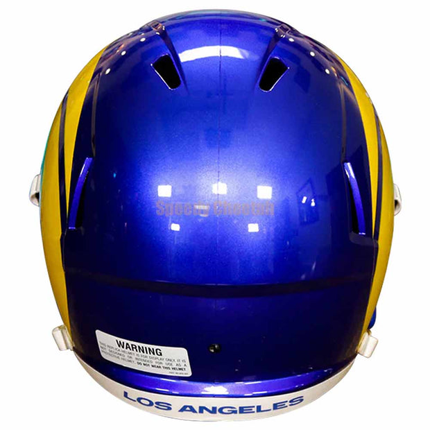 LA Rams Riddell Speed Replica Helmet Side View