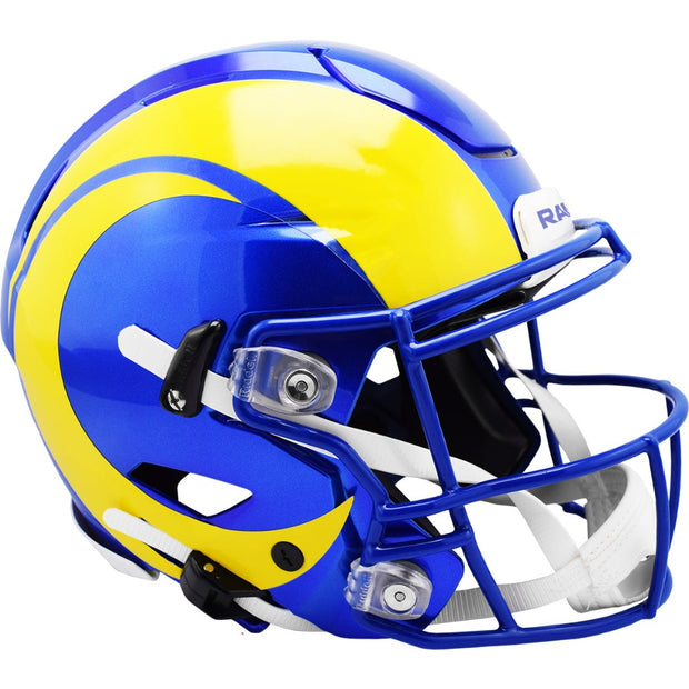 LA Rams Riddell SpeedFlex Authentic Helmet Main View