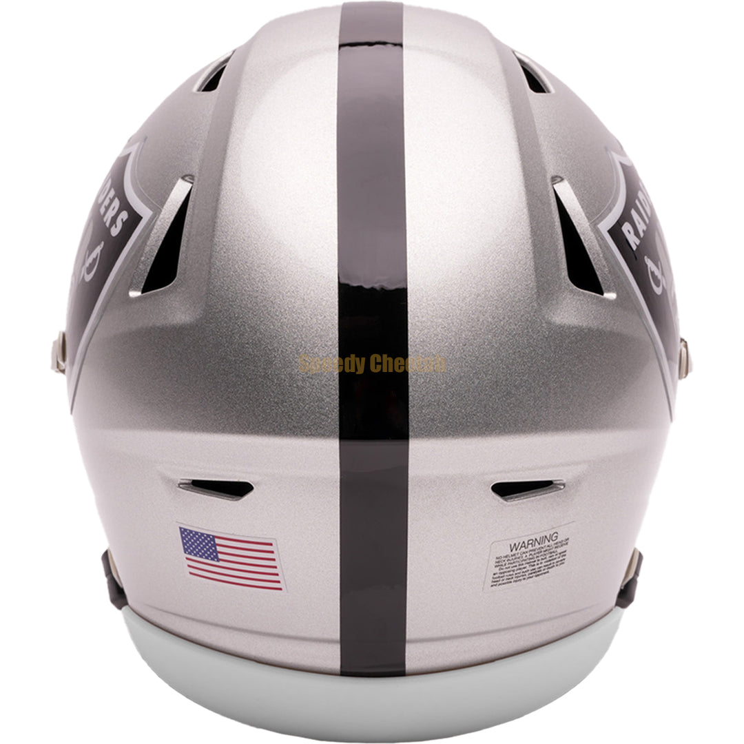 Las Vegas Raiders Riddell SpeedFlex Mid-Size MIDI Helmet