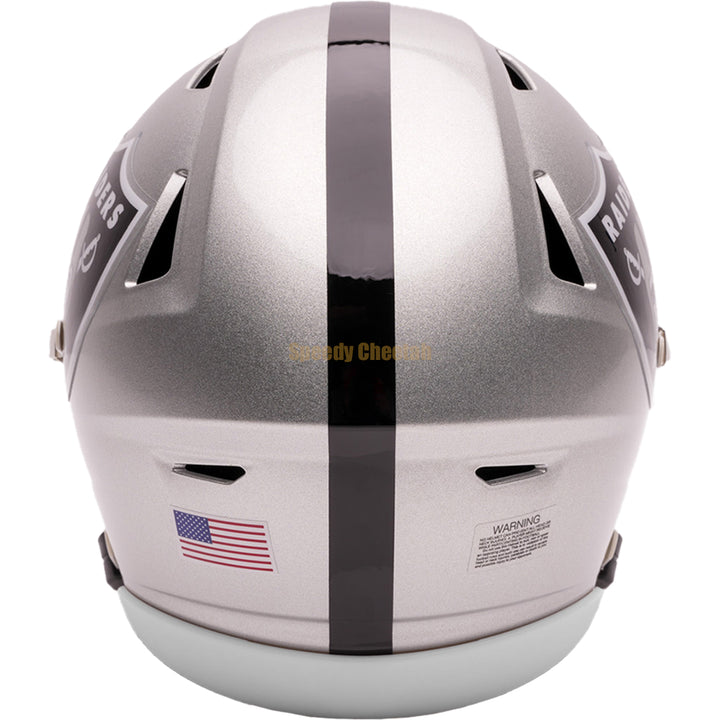 Las Vegas Raiders Riddell SpeedFlex Mid-Size MIDI Helmet