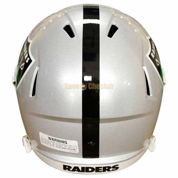 Las Vegas Raiders Riddell Speed Replica Helmet Side View