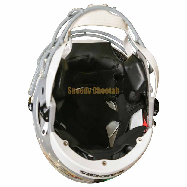 Las Vegas Raiders Riddell SpeedFlex Authentic Helmet Inside View