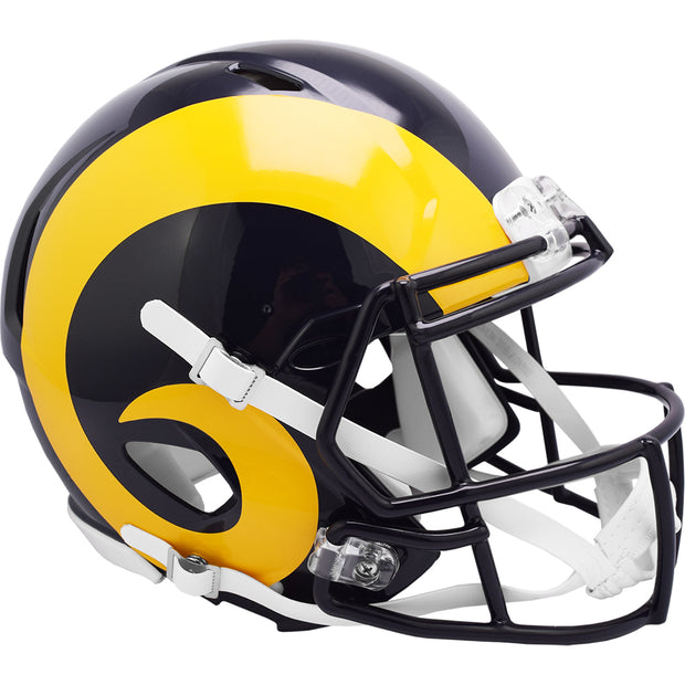 LA Rams Riddell Speed Authentic Helmet - Throwback 1981-1999