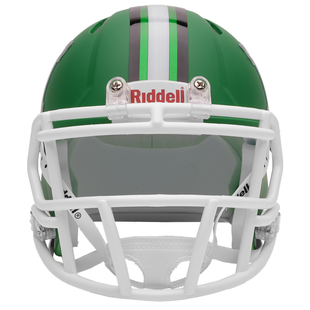 Marshall Thundering Herd Riddell Speed Mini Helmet - Green