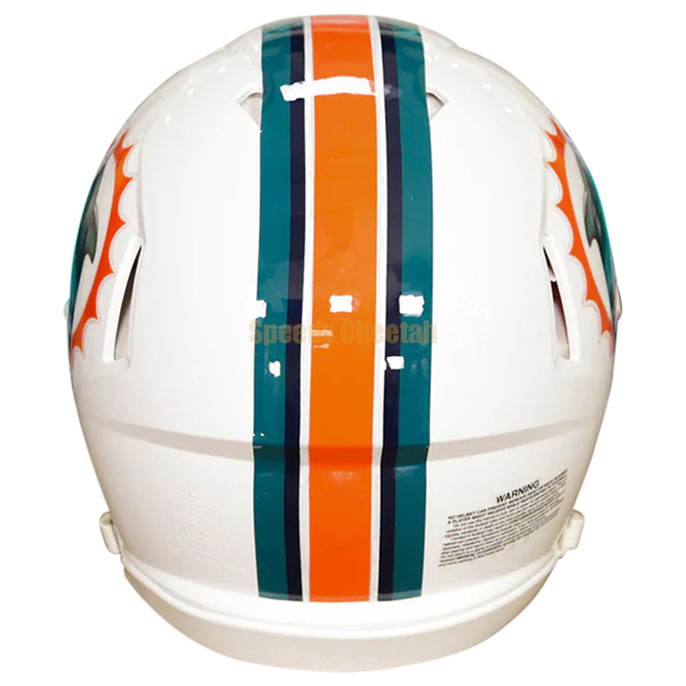 Miami Dolphins Riddell Speed Authentic Helmet - Throwback 1996-2012