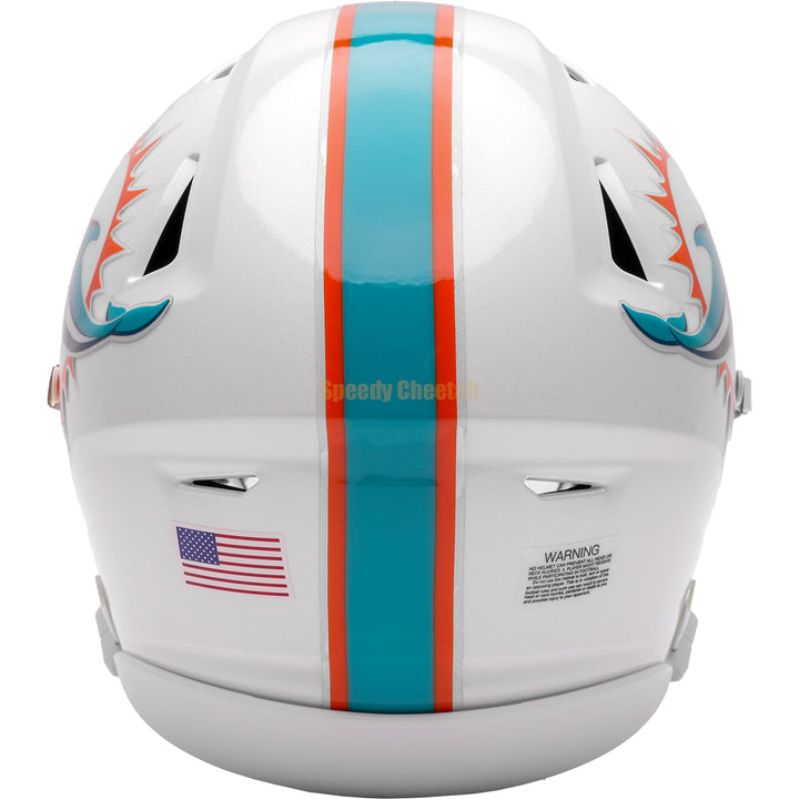Miami Dolphins Riddell SpeedFlex Mid-Size MIDI Helmet