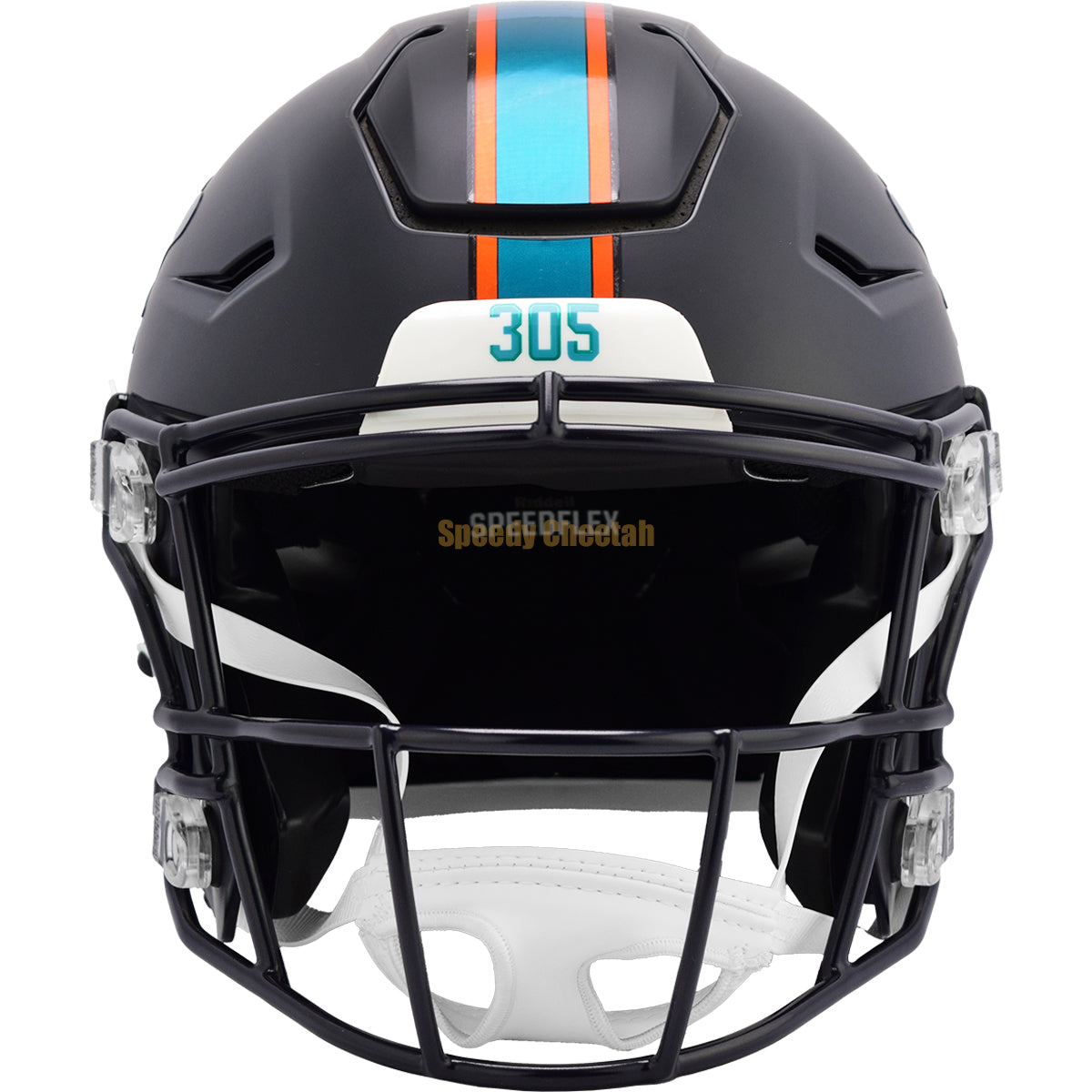 Miami Dolphins Riddell SpeedFlex Authentic Helmet - Rivalries 2025