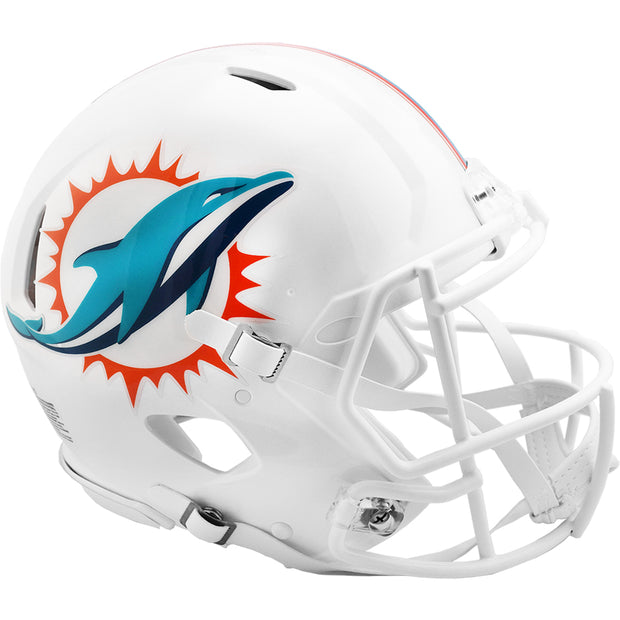 Miami Dolphins Riddell Speed Authentic Helmet Main View