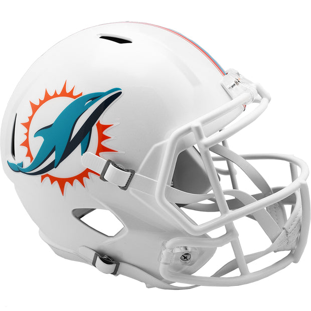 Miami Dolphins Riddell Speed Replica Helmet Main View
