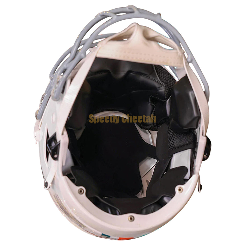 football bicycle helmet Miami Dolphins Riddell SpeedFlex Authentic Helmet