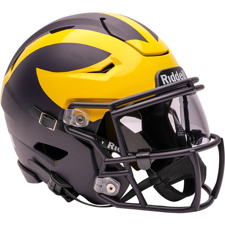 Michigan Wolverines Riddell SpeedFlex Mid-Size MIDI Helmet