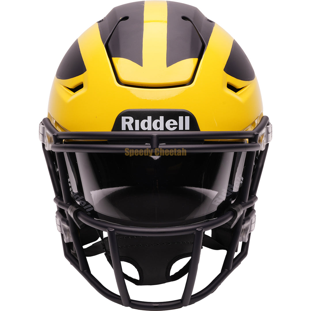 Michigan Wolverines Riddell SpeedFlex Mid-Size MIDI Helmet