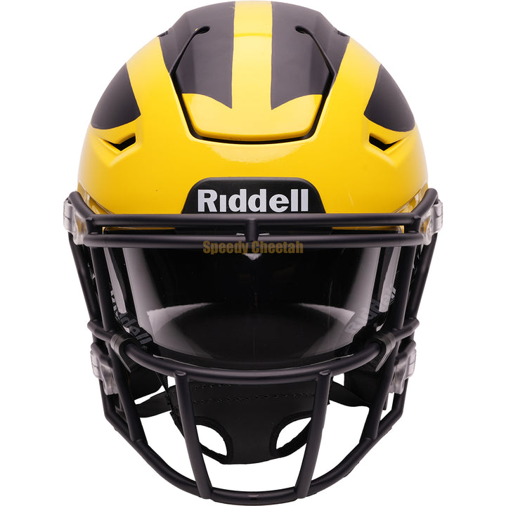 Michigan Wolverines Riddell SpeedFlex Mid-Size MIDI Helmet