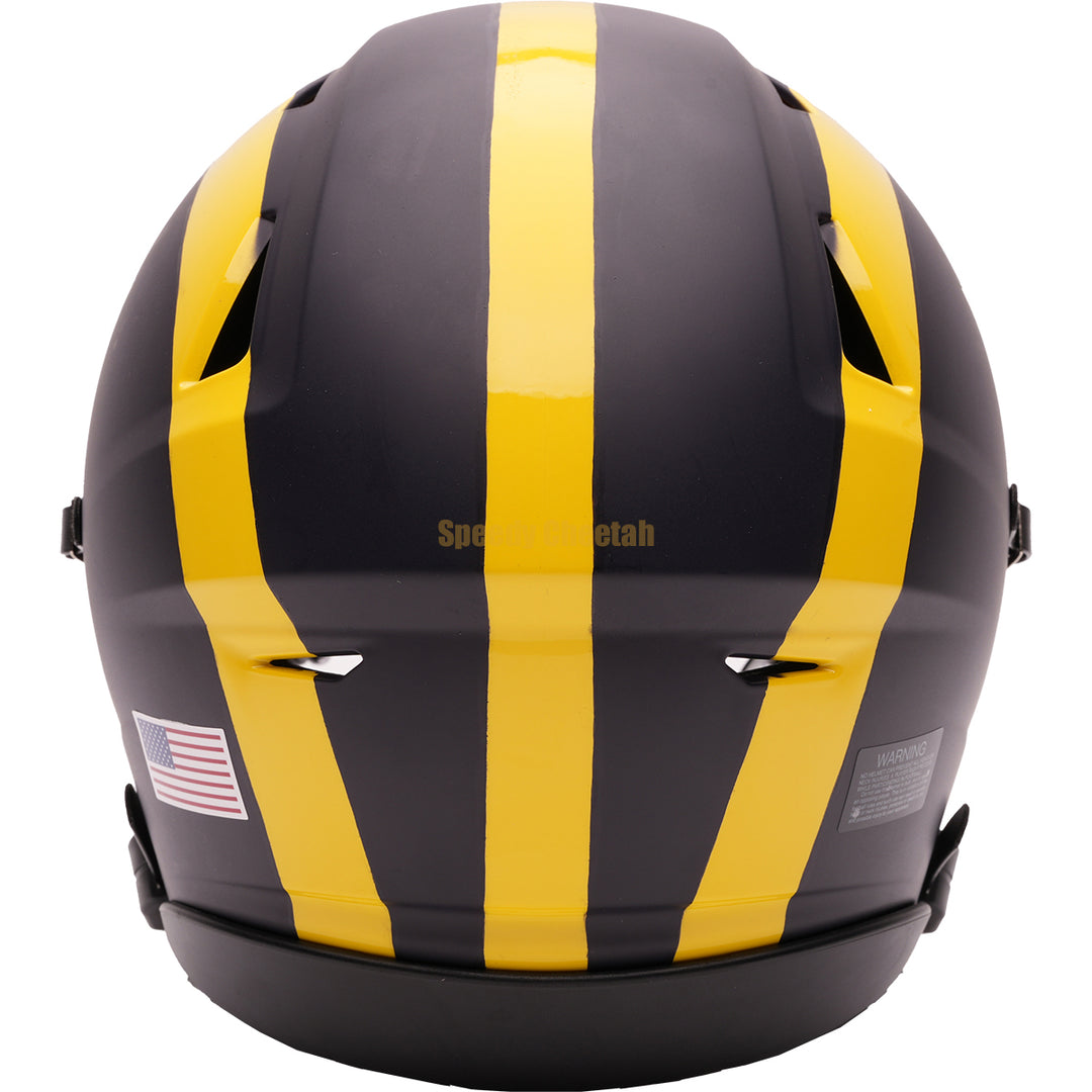 Michigan Wolverines Riddell SpeedFlex Mid-Size MIDI Helmet
