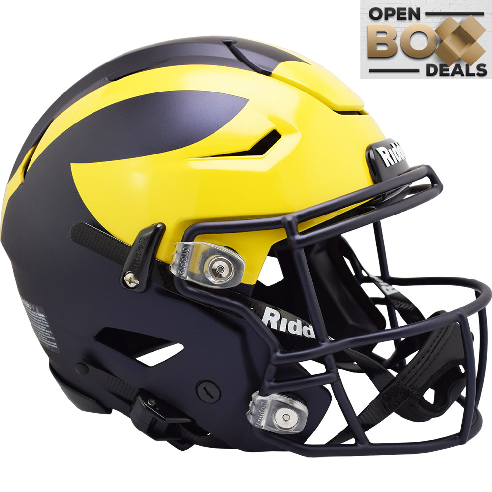 Michigan Wolverines Riddell SpeedFlex Authentic Helmet - OPEN BOX